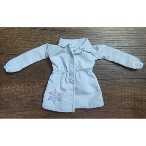 Spin Master 2010 Liv Doll Clothing Light Blue Jacket Winter Snowflake Z22